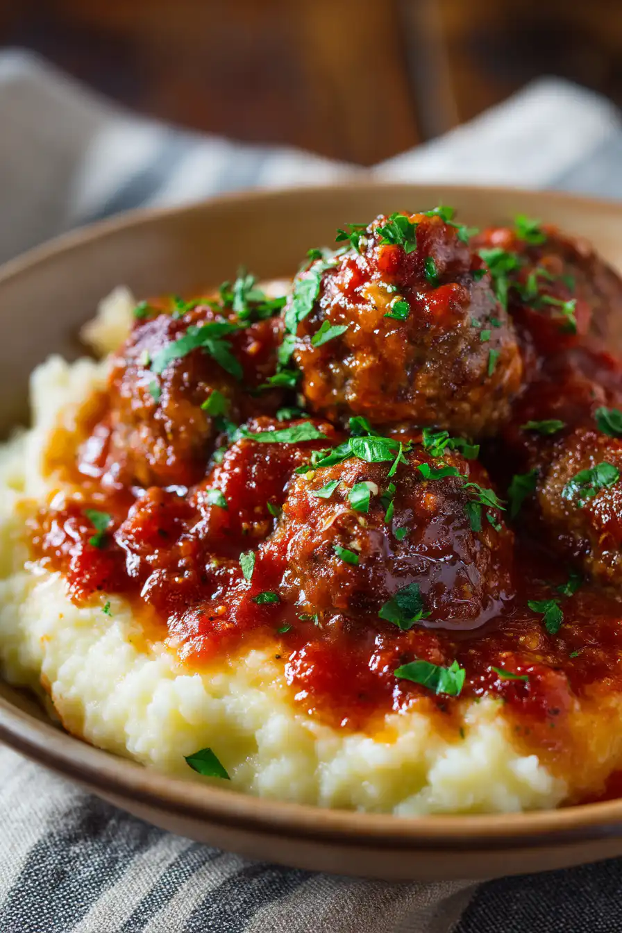 Ultimate Smothered Meatballs Recipe