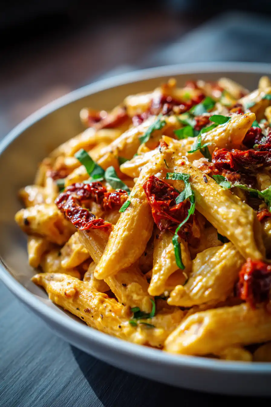 Vegan Sun-Dried Tomato Pasta