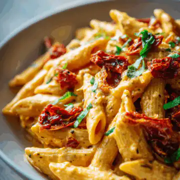 Vegan Sun-Dried Tomato Pasta
