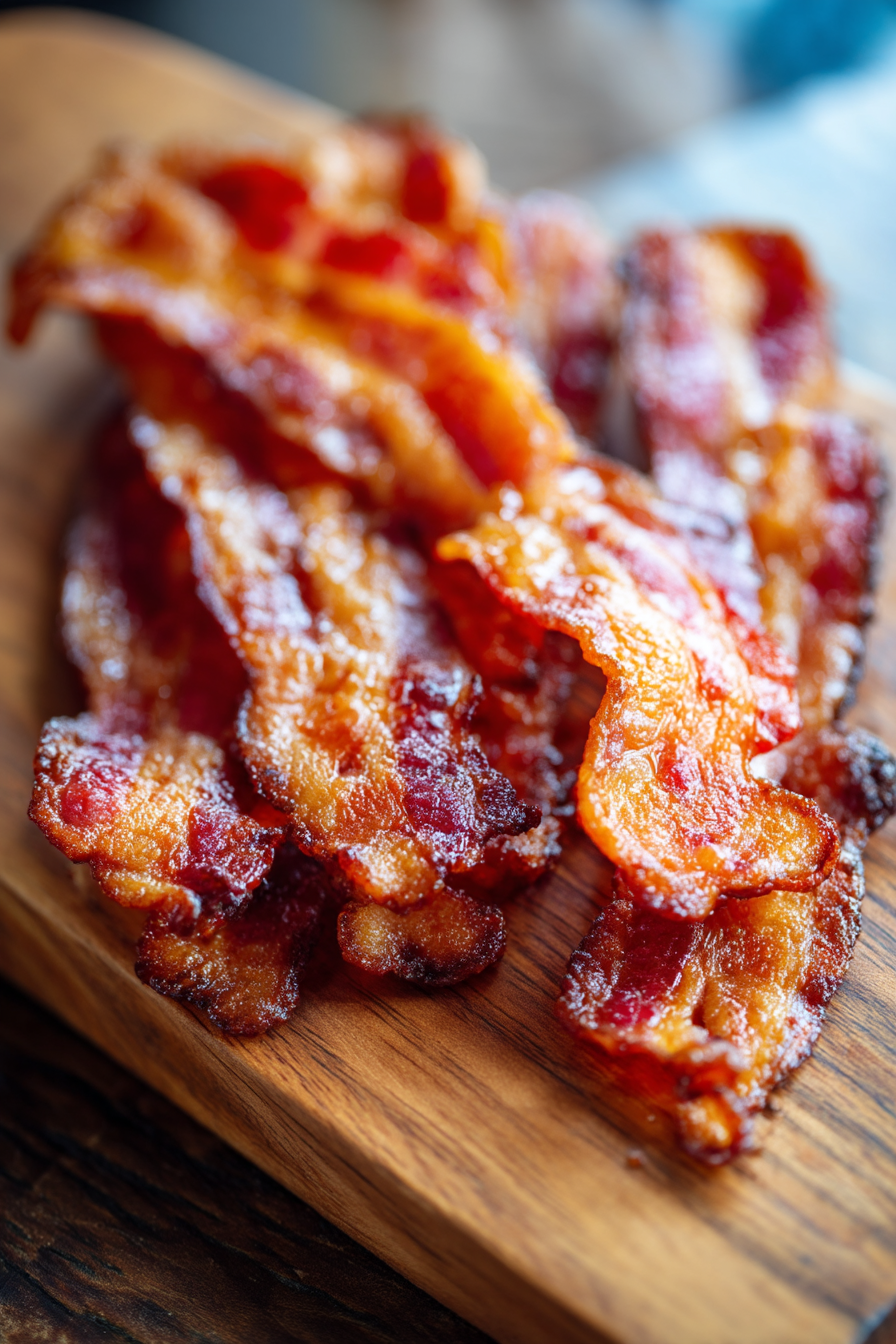 air fryer bacon