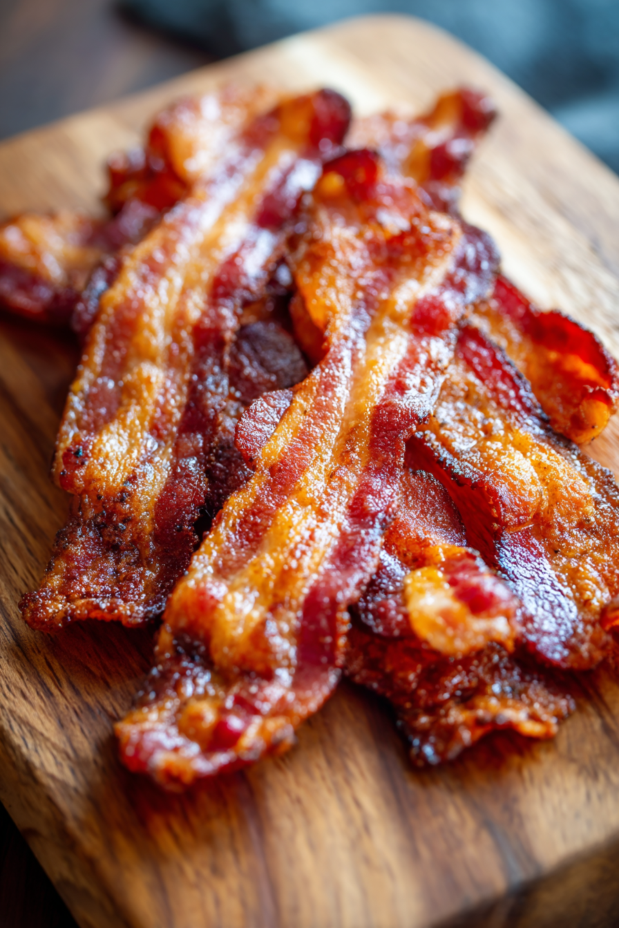 air fryer bacon