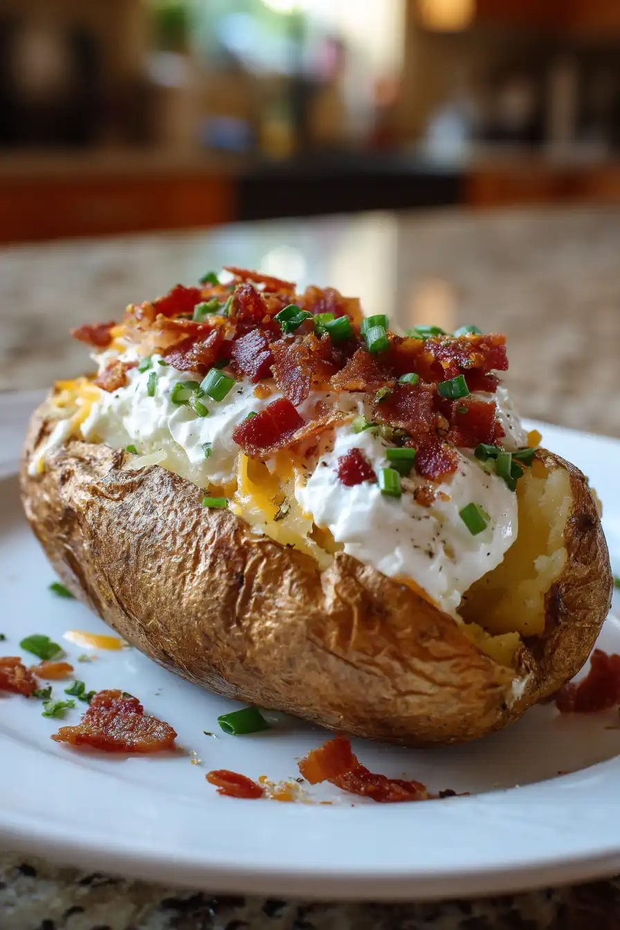 air fryer baked potato