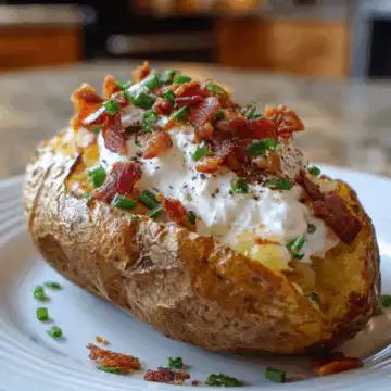 air fryer baked potato