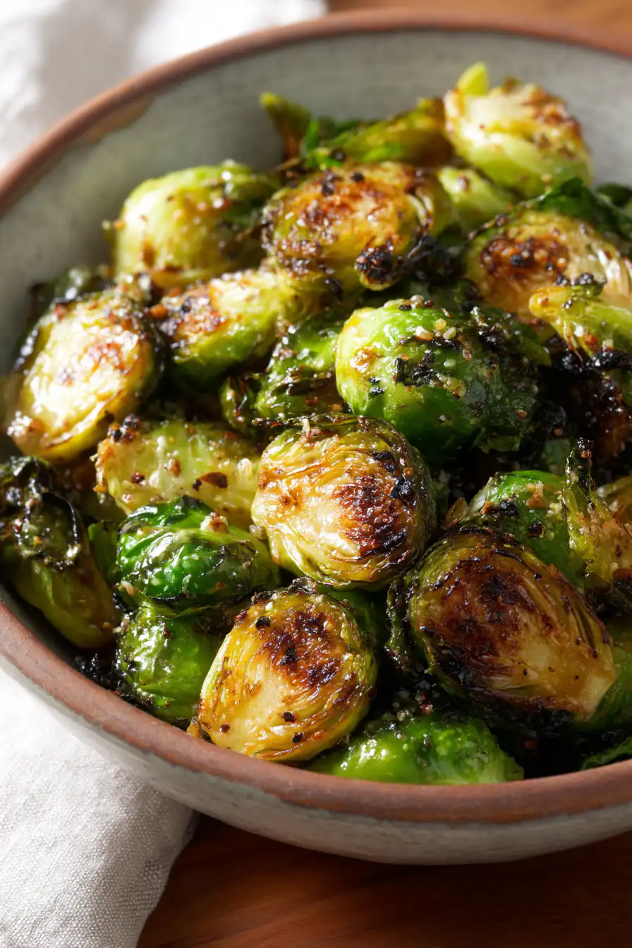 air fryer brussel sprouts