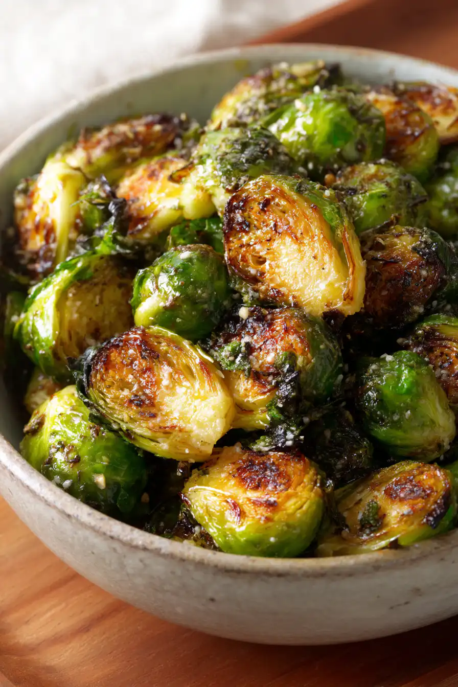 air fryer brussel sprouts