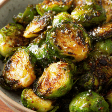 air fryer brussel sprouts