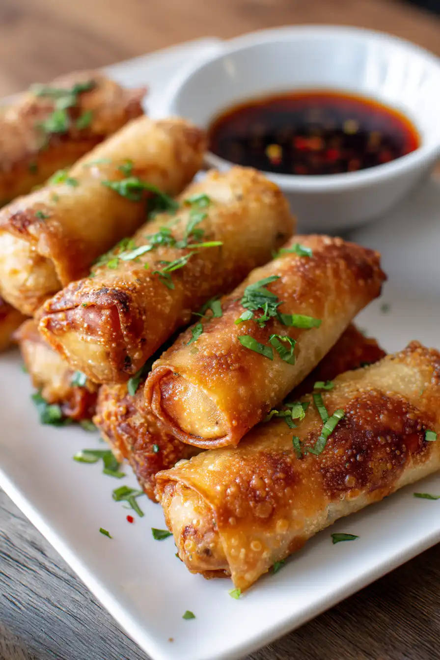 air fryer egg rolls