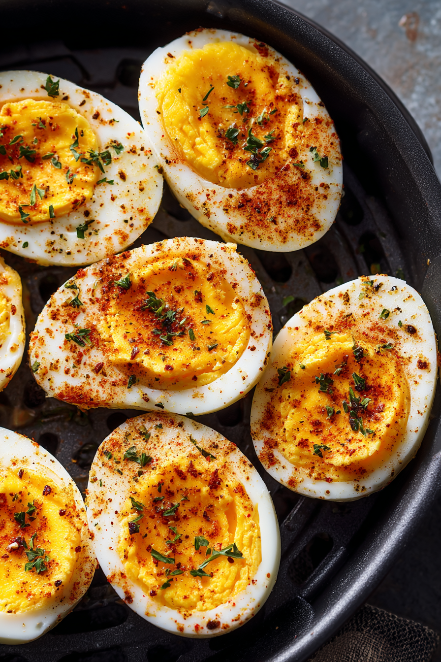 air fryer eggs
