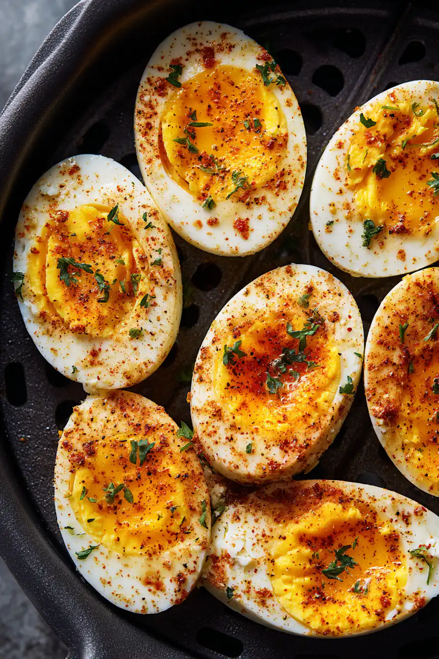 air fryer eggs