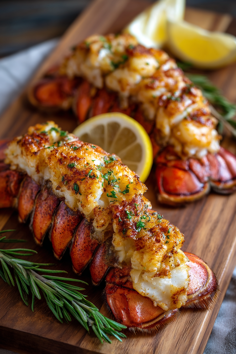 air fryer lobster tails