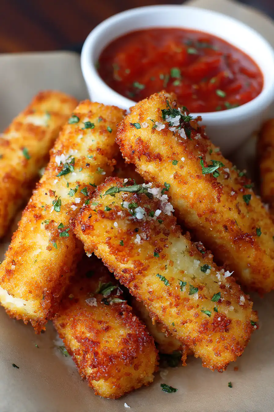 air fryer mozzarella sticks