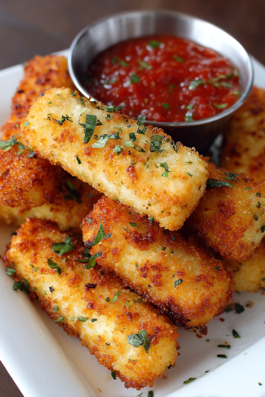 air fryer mozzarella sticks