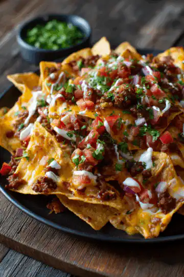 air fryer nachos