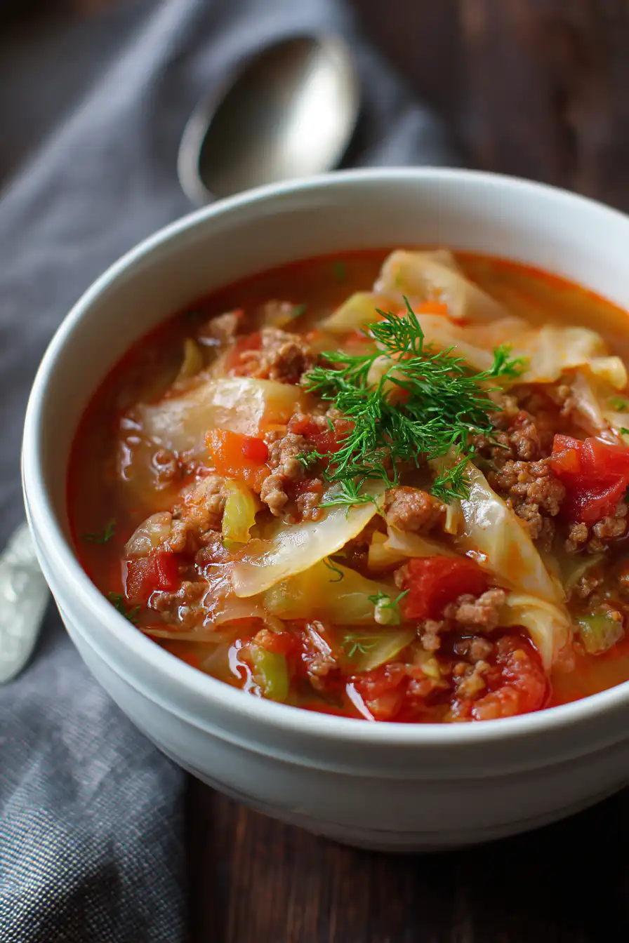 cabbage roll soup recipe