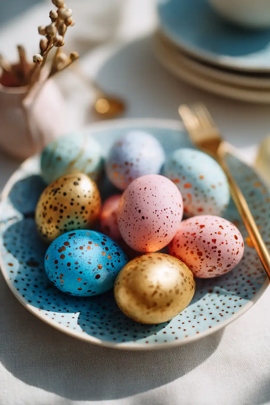 easter aesthetic eggs