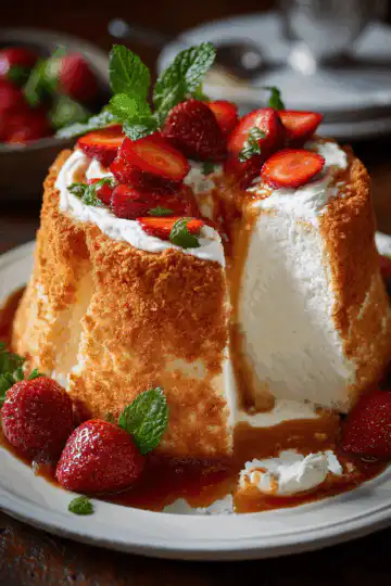 easter angel food cake