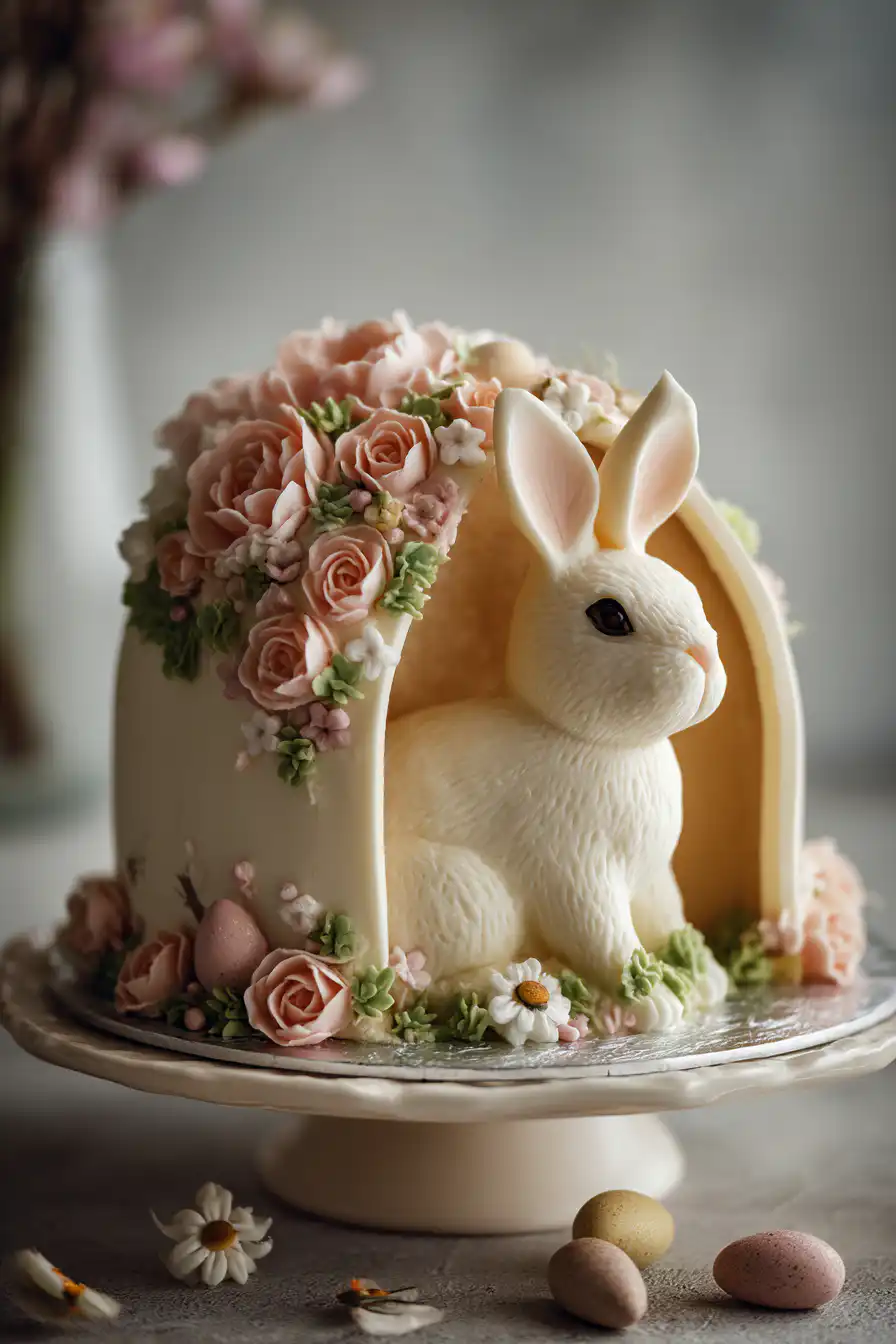 easter bunny cake