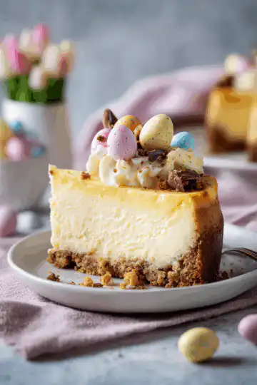 easter cheesecake