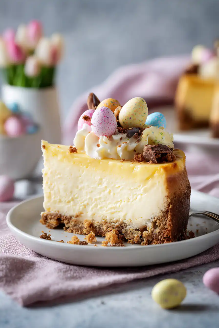 easter cheesecake