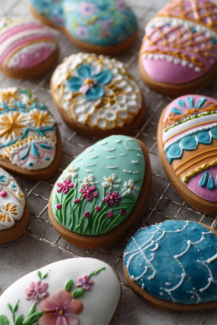 easter cookies royal icing