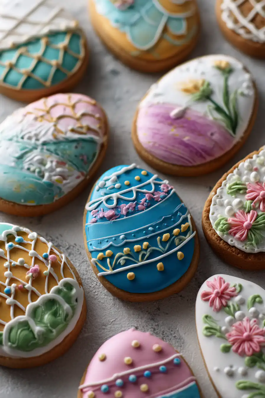easter cookies royal icing