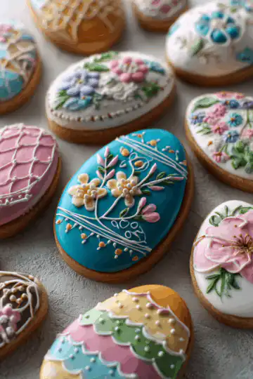 easter cookies royal icing