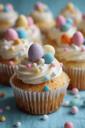 easter cupcakes