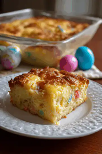 easter dump cake