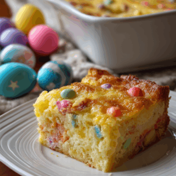 easter dump cake