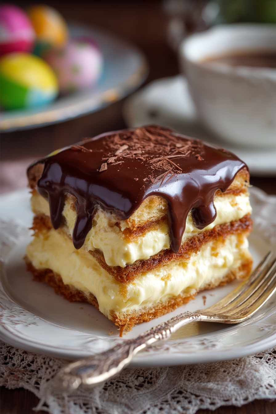 easter eclair cake