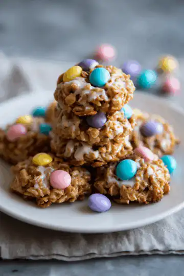 easter no bake cookies