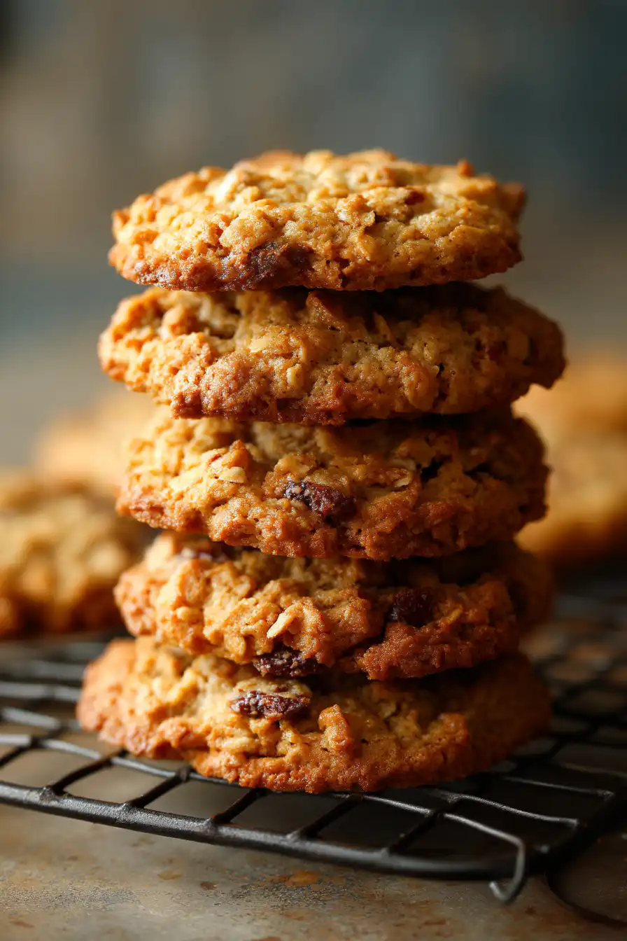 easter oatmeal cookies