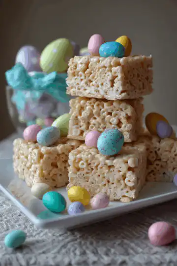 easter rice crispy treats