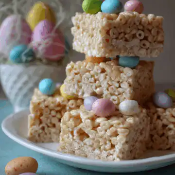 easter rice crispy treats