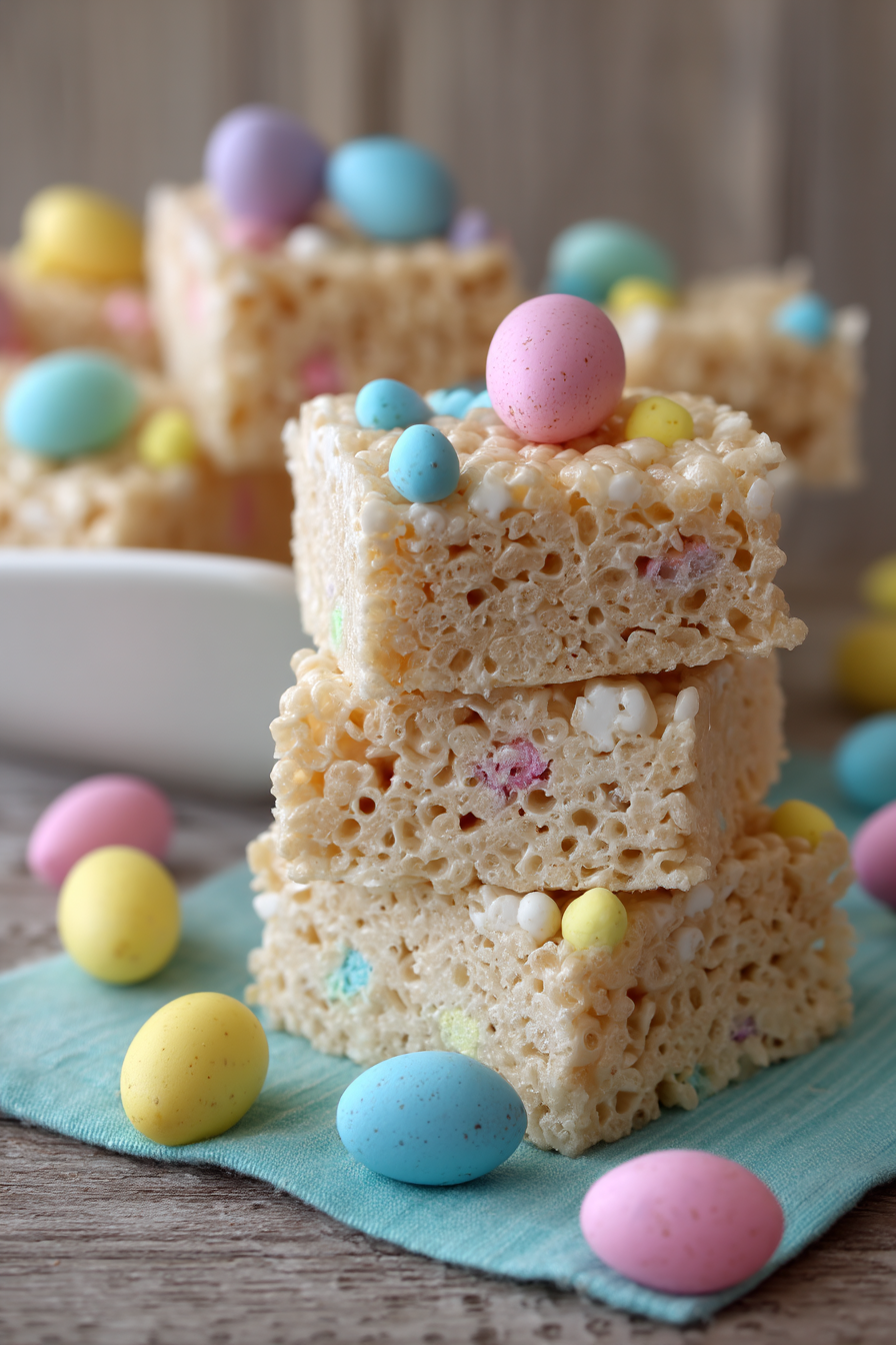 easter rice krispie treats