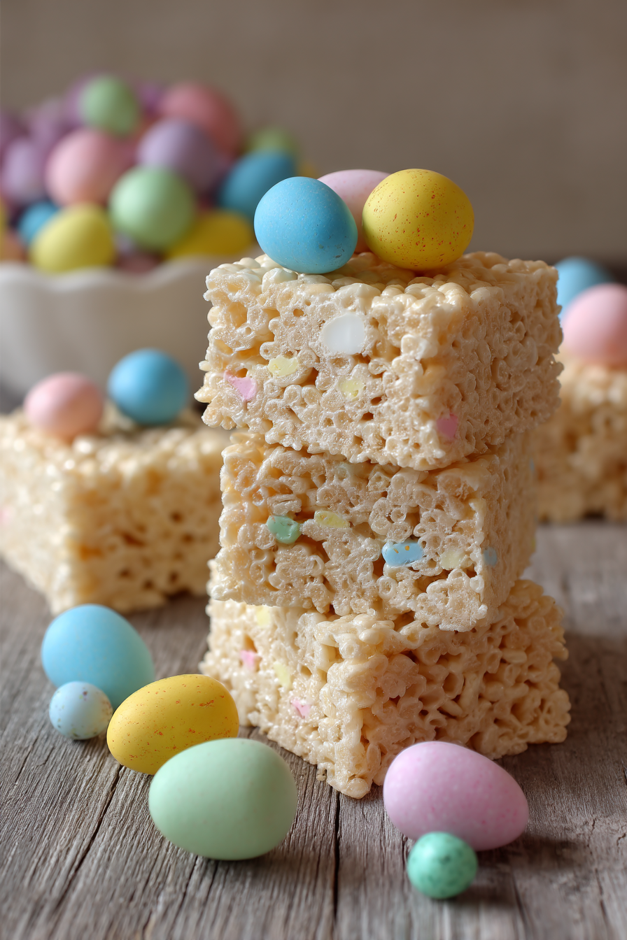 easter rice krispie treats