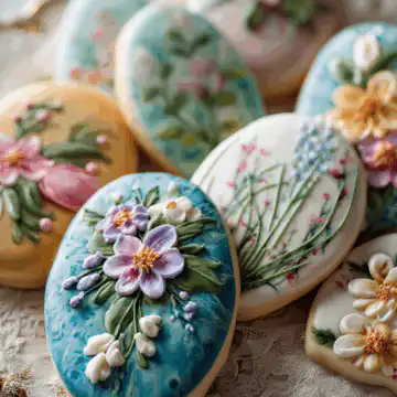 easter sugar cookies with royal icing