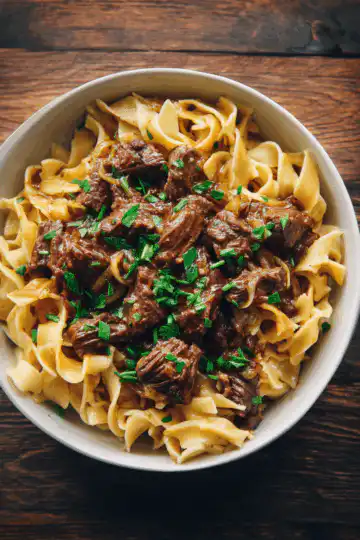 french onion beef and noodles