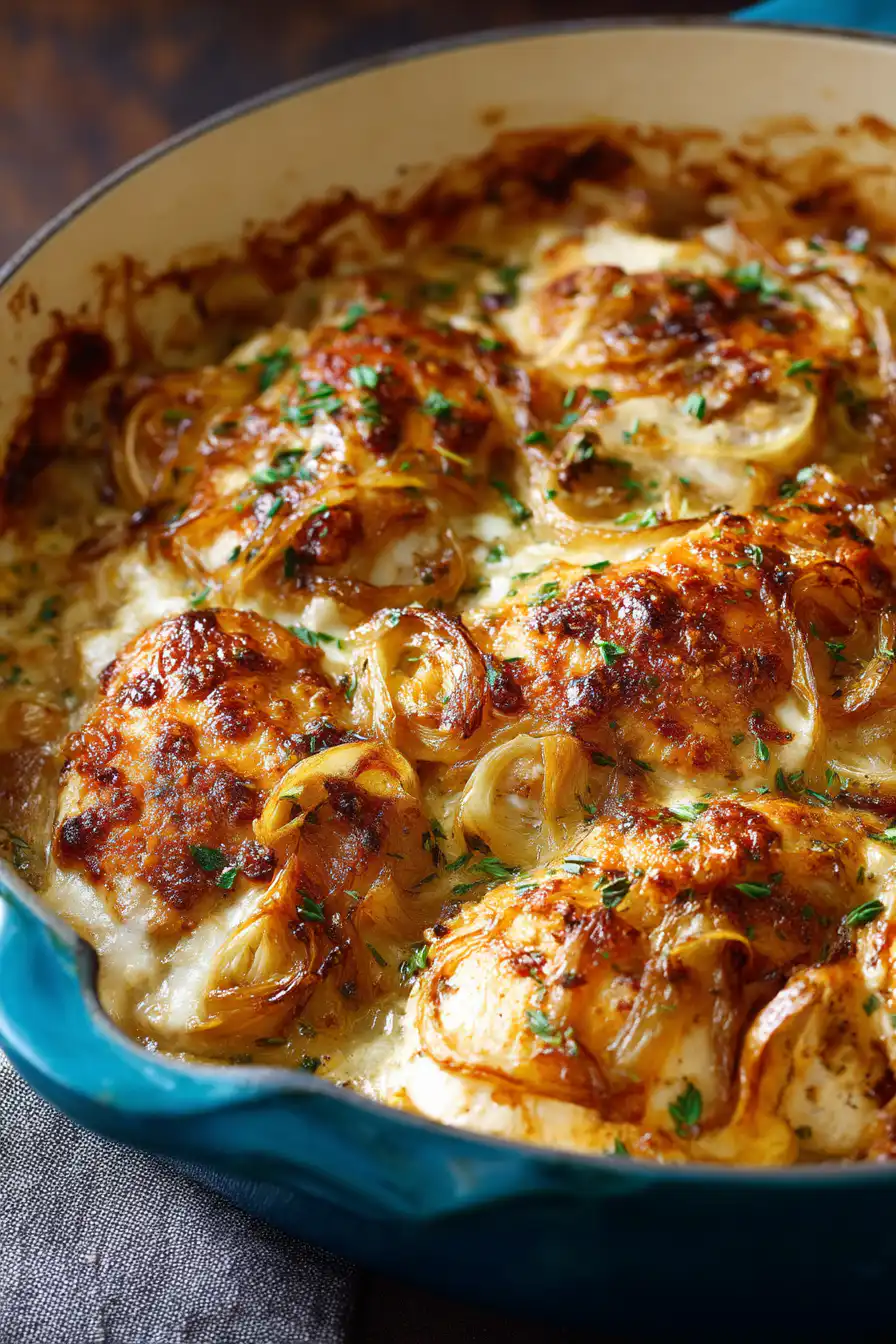 french onion chicken casserole