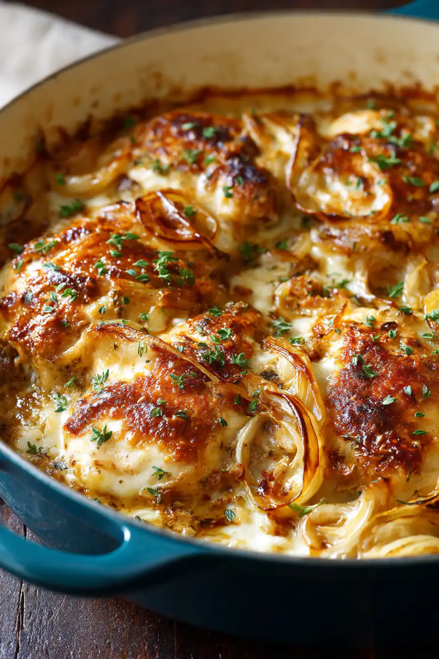 french onion chicken casserole