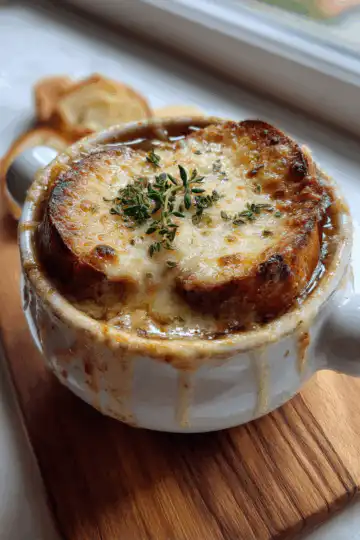 french onion soup slow cooker