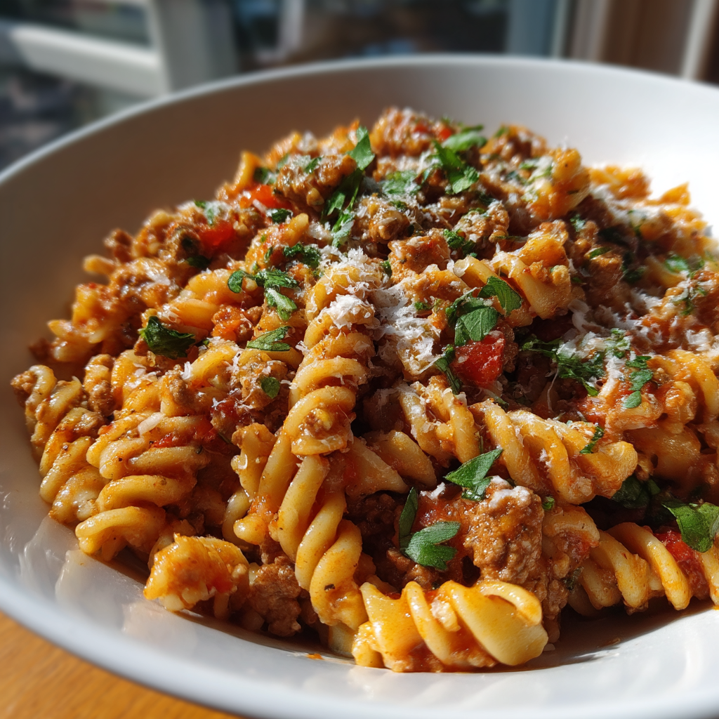 ground turkey pasta