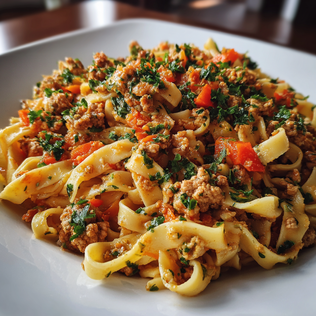 ground turkey pasta