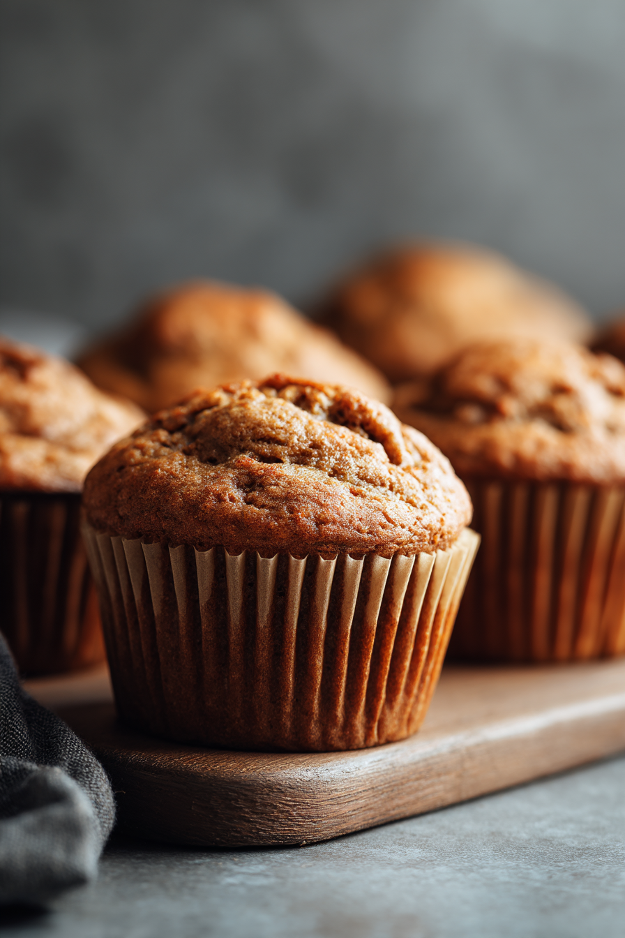 peanut butter banana muffins