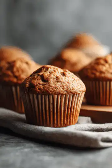 peanut butter banana muffins