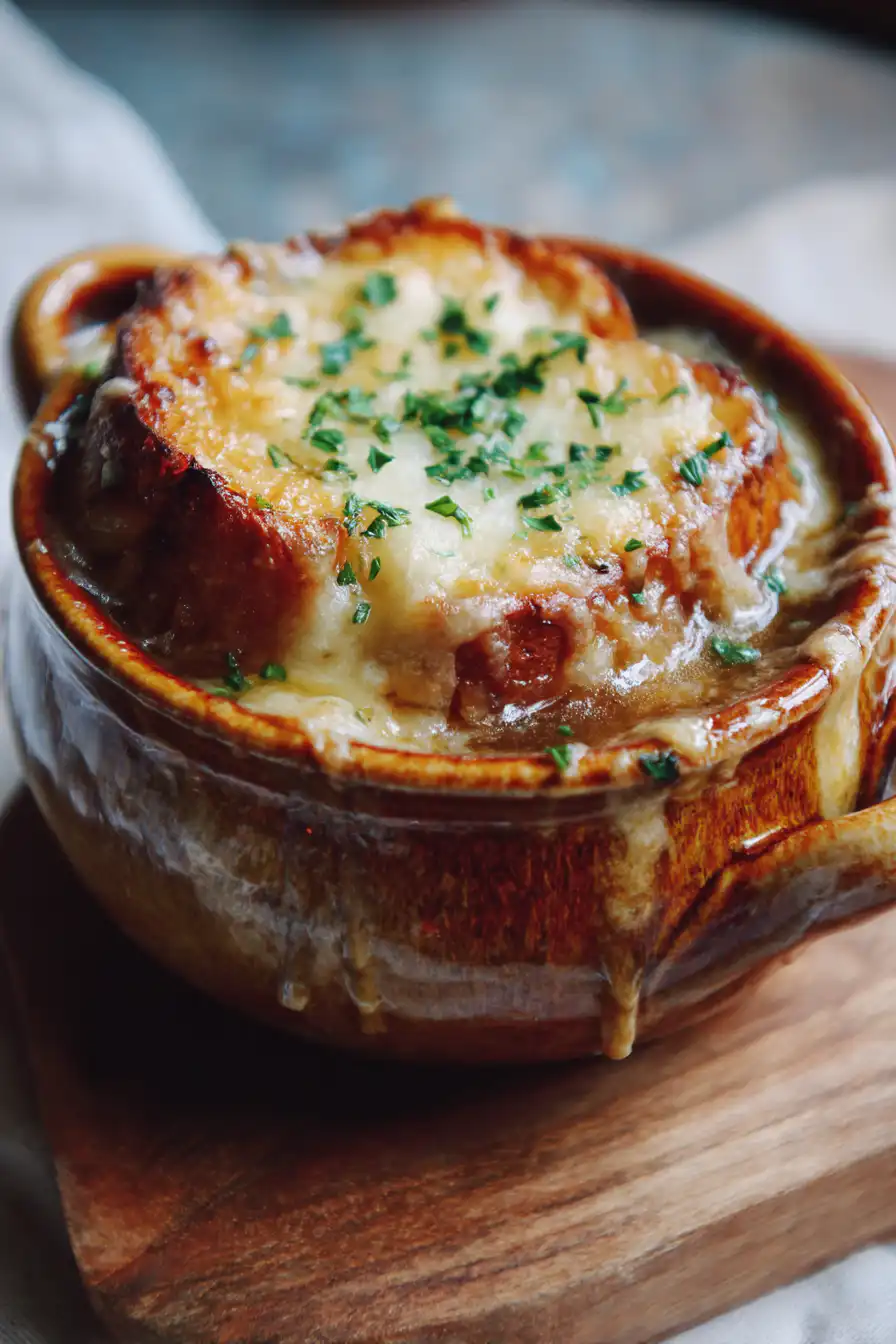 slow cooker french onion soup