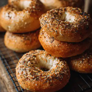 sourdough discard bagels