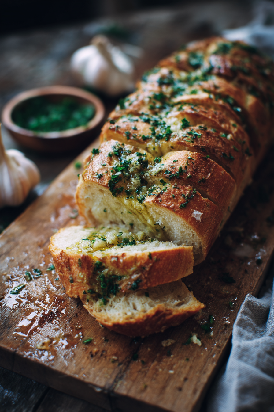 sourdough garlic bread