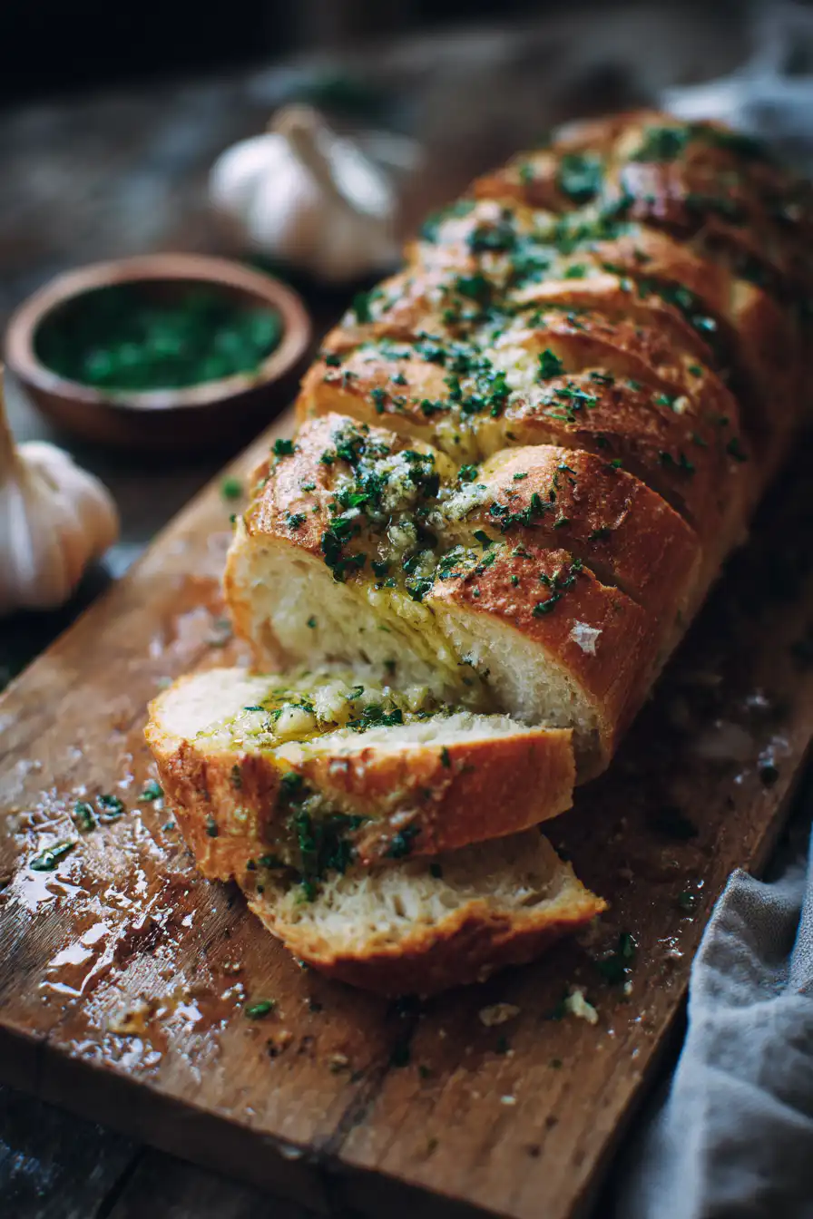 sourdough garlic bread
