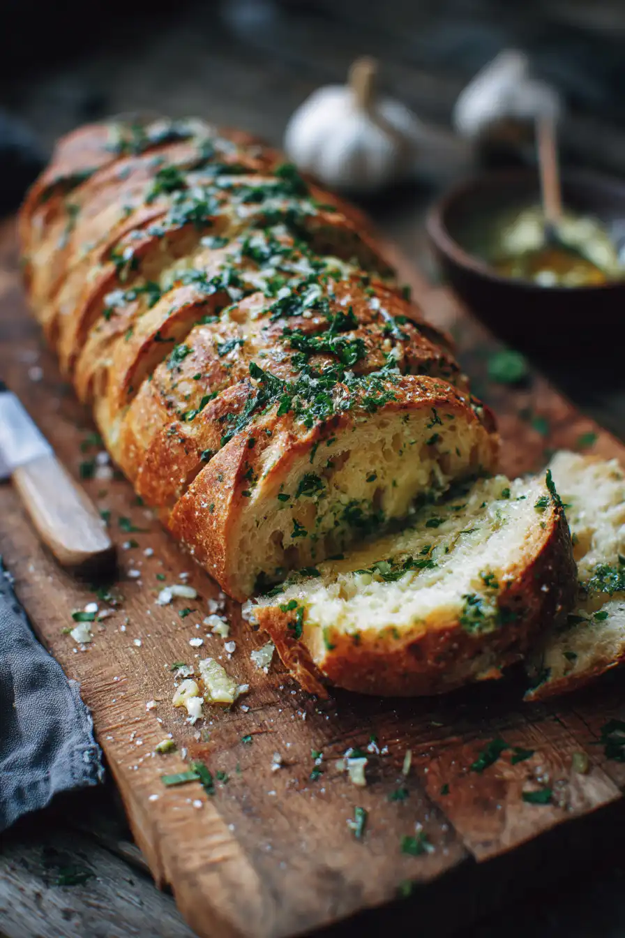 sourdough garlic bread